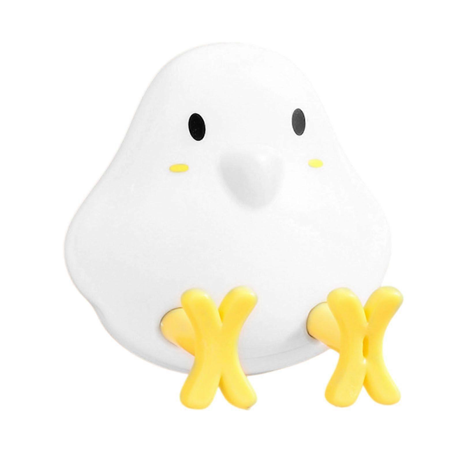 Data Cable Storage Hook Wall Mounted Adhesive Strong Load Bearing Hook Creative Chicken Duck Shape Cable Holder