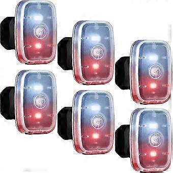 Safe LED Light USB Rechargeable Running Light Clip On Strobe Light with 5 Lighting Modes [XR]