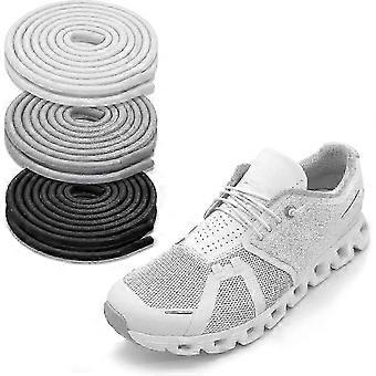 3er-Pack ON Cloud 5 elastische Schnürsenkel ohne Binden – Schmale, dehnbare Bungee-Schnürsenkel für Damen und Herren