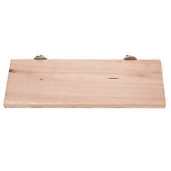 Cage rectangulaire en bois naturel pour animal de compagnie, hamster, chinchilla, tamia, jouet  mcher, support, plateforme, pdale