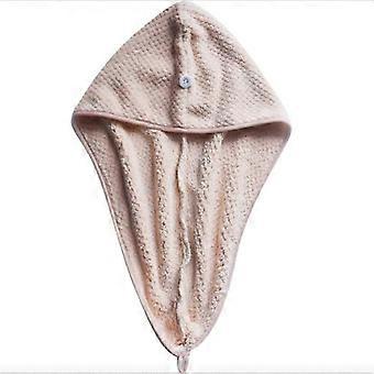 Superabsorberende, dikke handdoek voor het snel drogen van je haar.