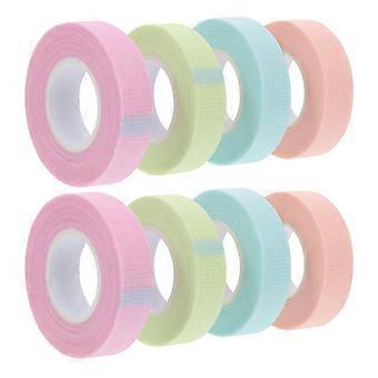 Disposable Eyelash Extension Tapes Non-Woven Bands for Salon 8 Rolls