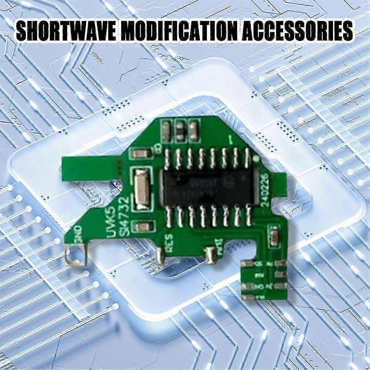 SI4732 Module+2XDonut Antenna Shortwave Modification Module V2 FPC Version compatible with UV-K5 UV-K6