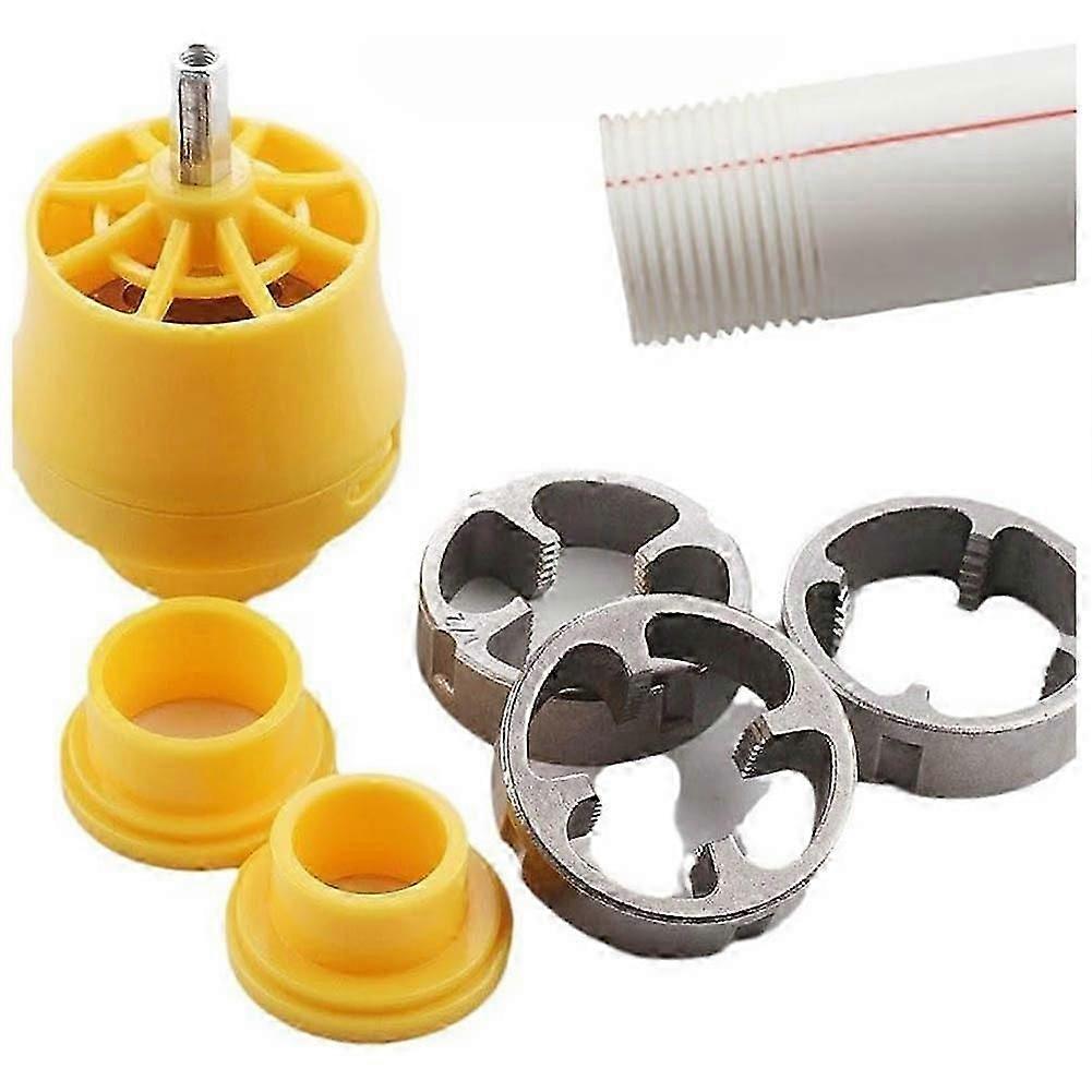 Electric Drill PVC Thread Maker Tool, PVC Thread Maker Tool compatible with Electric Drill, Electric Drill Water Pipe Device Kit
