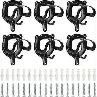 Lot de 6 supports de bride pour cheval, cintres de bride équestre, support de bride