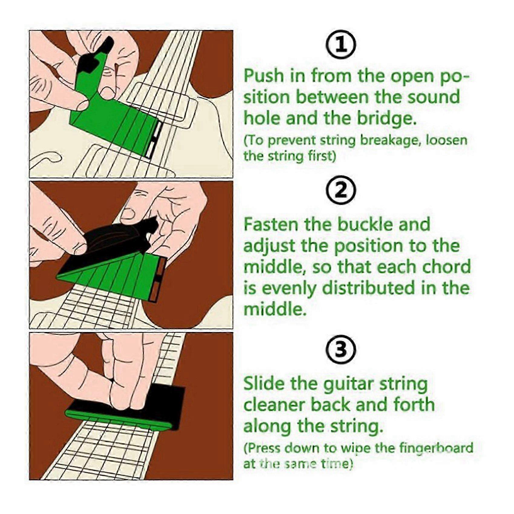 3-Pack Microfiber String Cleaner