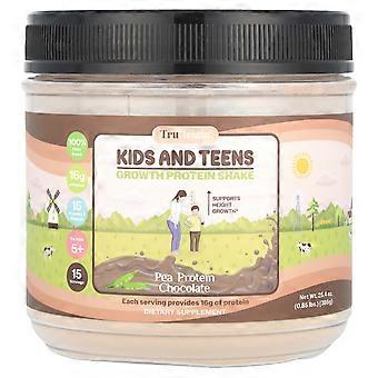 TruHeight, Shake de Proteína de Ervilha para Crescimento Infantil e Adolescente, para Crianças a partir de 5 Anos, Chocolate, 386 g (0,85 lb)