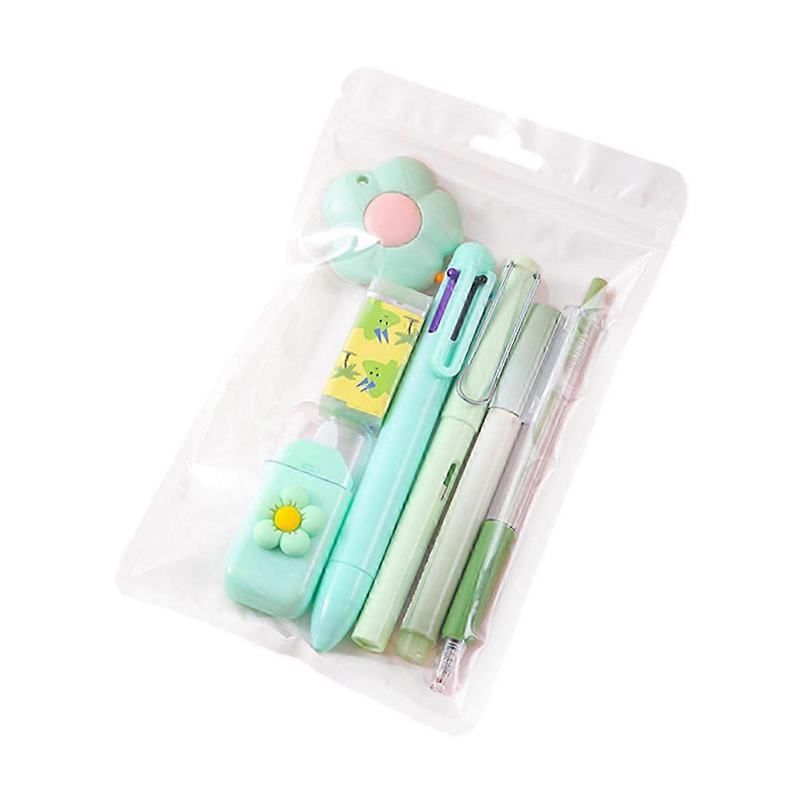 Compact 7-Pc School Stationery Kit