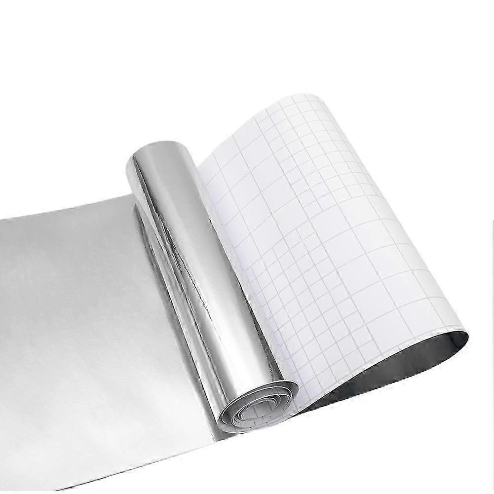 Quick-Release Chrome Vinyl Decal Film