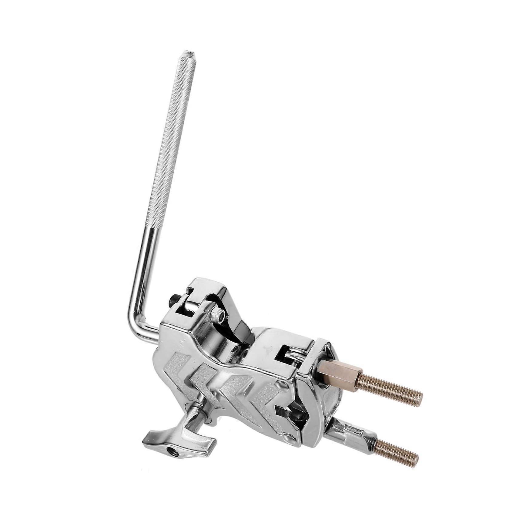 Cowbell Mount with Drum Clamp, Durable Metal Bracket for Drum Kit, Quick Secure Installation