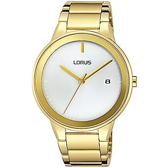 Lorus Couple Quartz Analog Man Watch with RS926CX9 Stainless Steel Bracelet