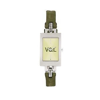 V & l tempo take your watch time for Quartz Analog Woman with Cowskin Bracelet VL006604