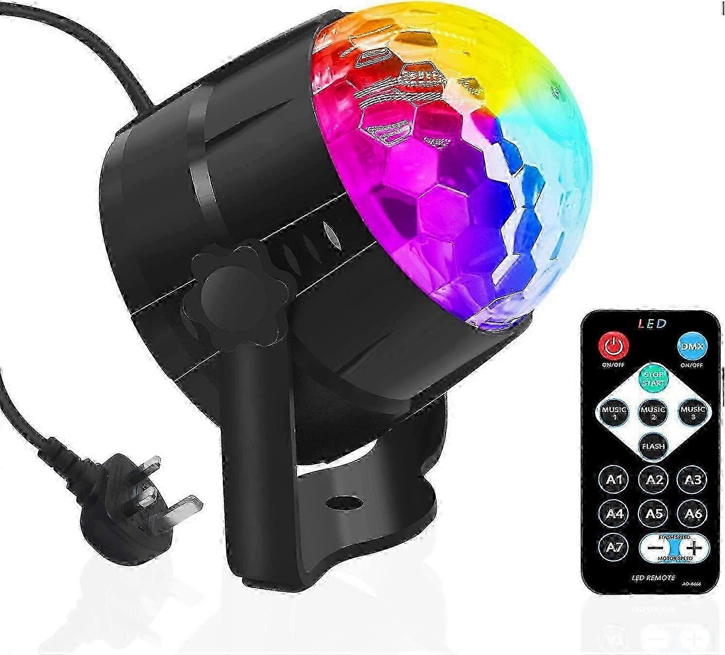 Mini RGB Disco Ball with Sound Sync