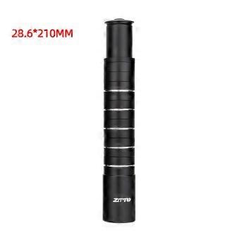 With Washer Bike Fork Stem Riser Extender Convenient Aluminum Alloy Mountain Bike Stem Riser Not Easy To Rust Shortcut
