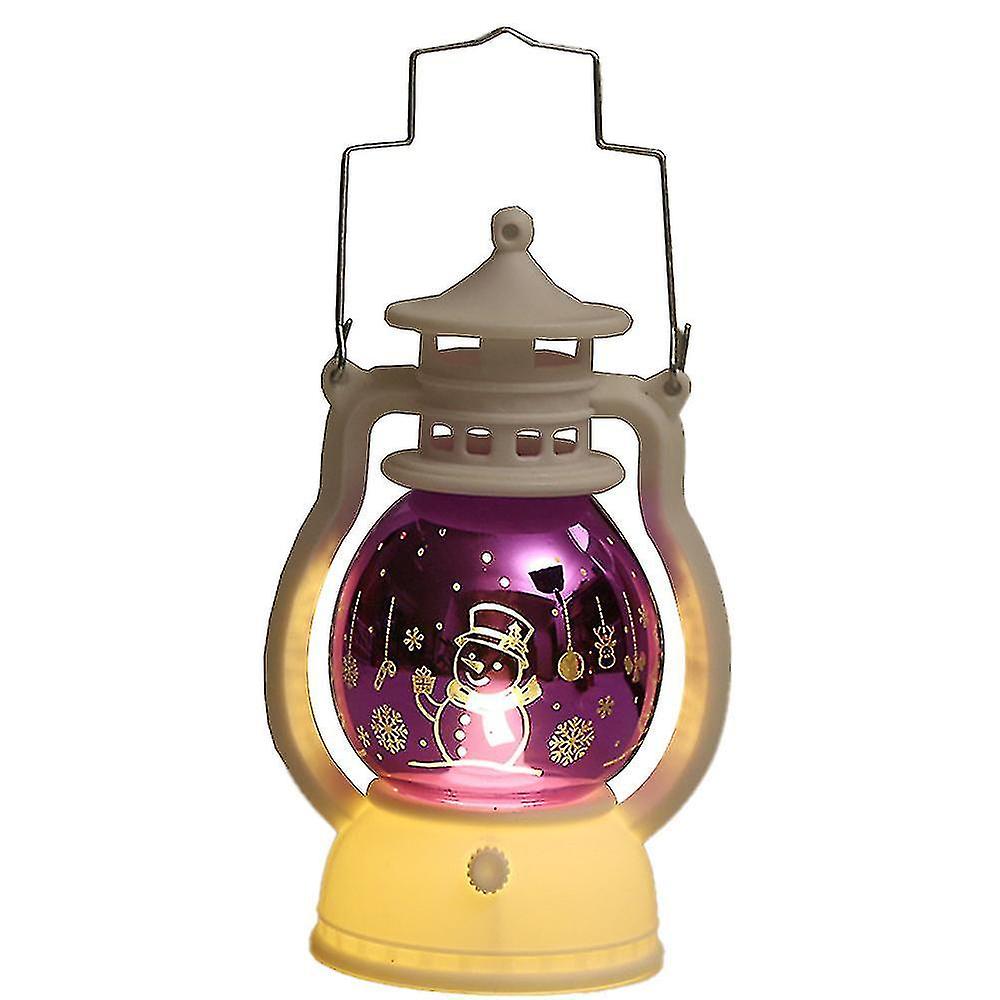 Christmas Lantern Glittering For Home Decoration