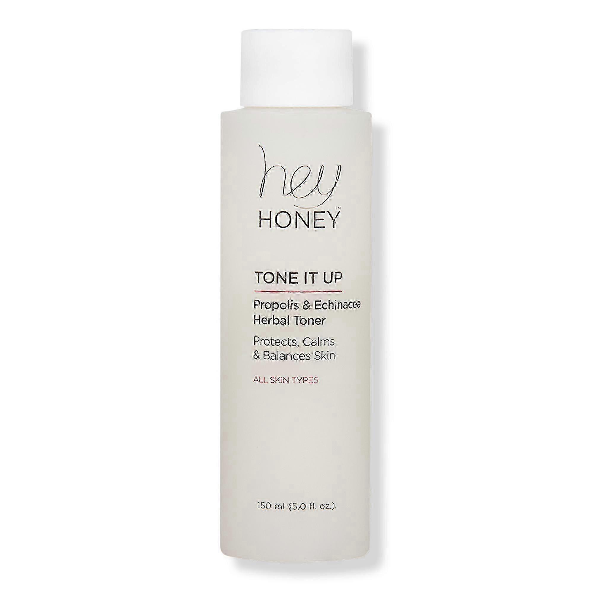 Hey Honey Tone It Up, 蜂胶和紫锥菊草本爽肤水,5 盎司