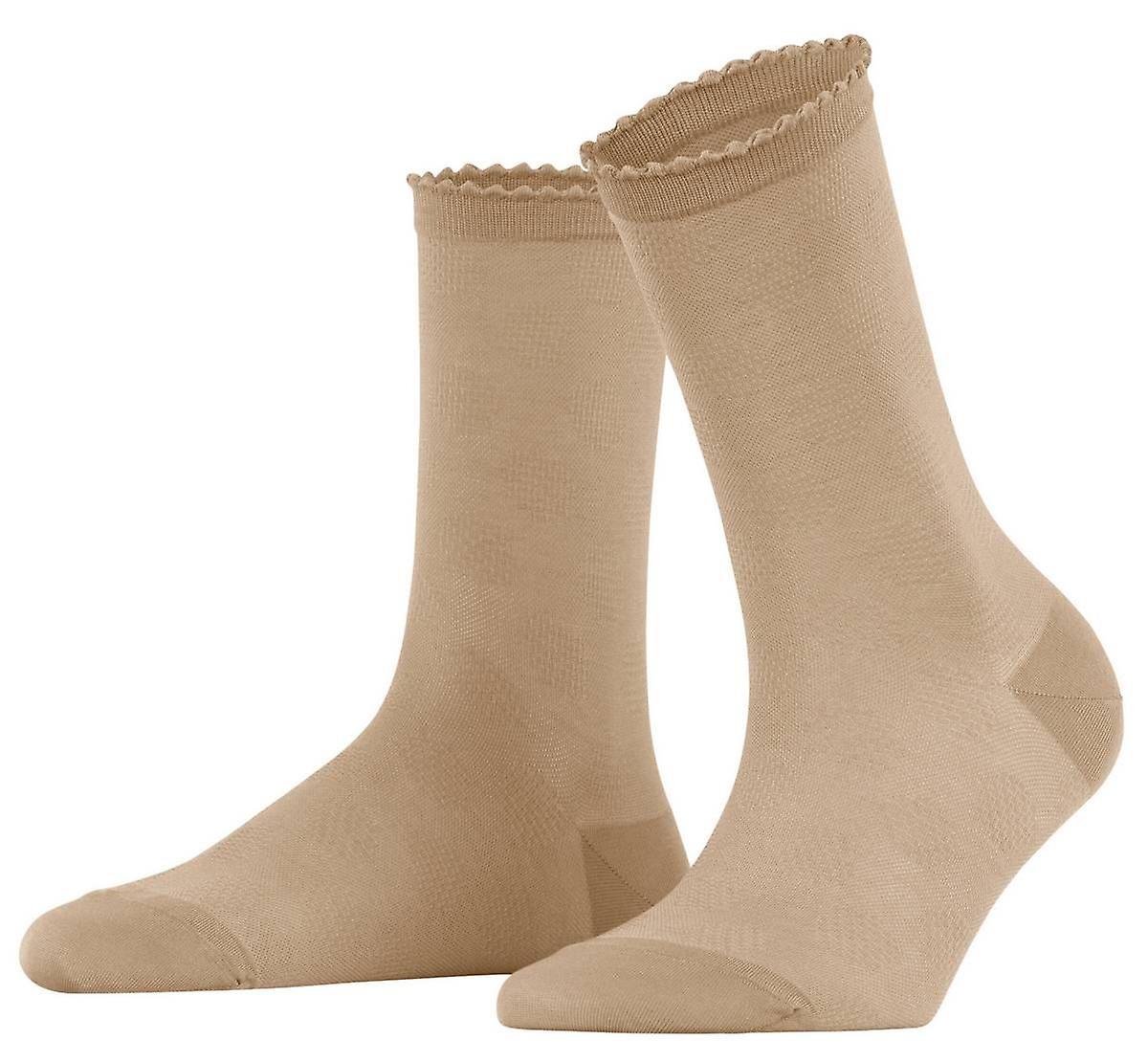 Falke Bold Dot Socks - Camel Brown