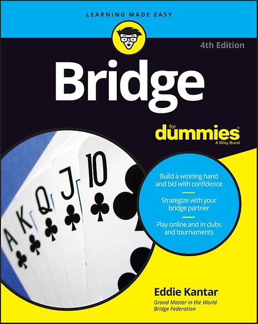 Bridge For Dummies, kirjoittanut Eddie Kantar, nidottu