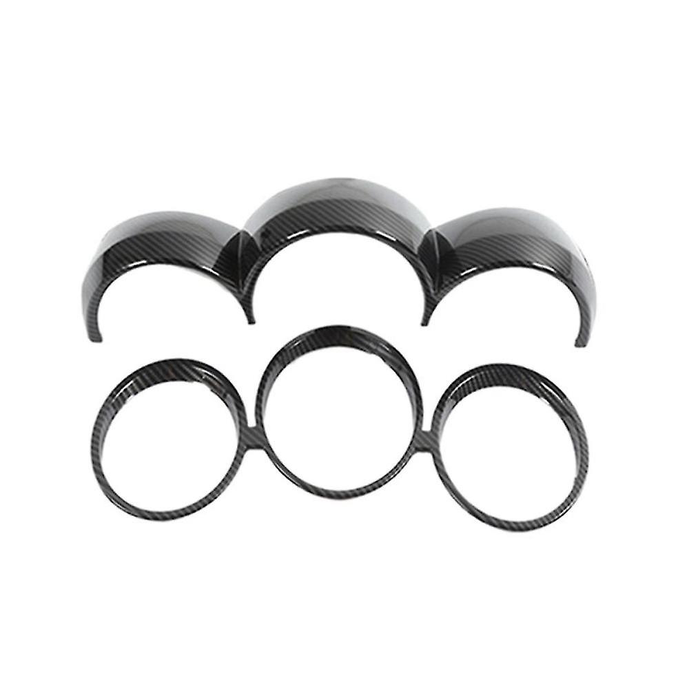 For Nitro 2007-2012 Carbon Fiber Interior Dashboard Meter Display Cover