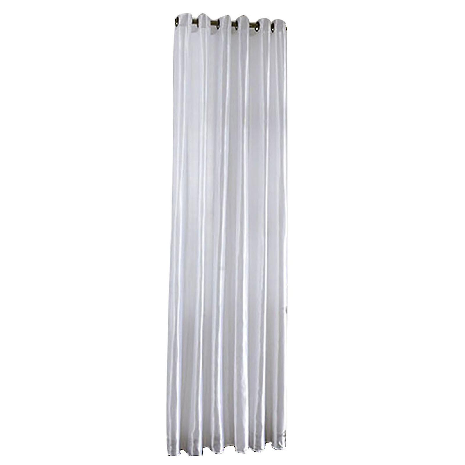 100x250cm Punching Solid Color Soft Window Blackout Curtain Bedroom Draperies