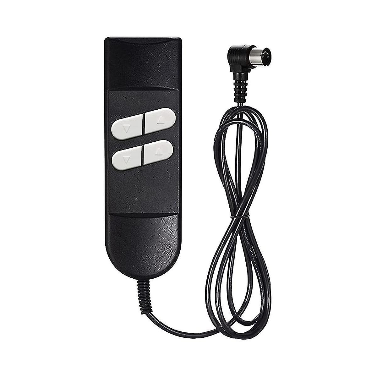 Electric Sofa Remote Replacement, 5 Pin 4 Button Power Recliner Remote Replacement Compatible with O