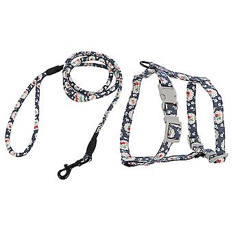 1 Set Kitten Vest Cat Vest Leash Kitten Collar Leash
