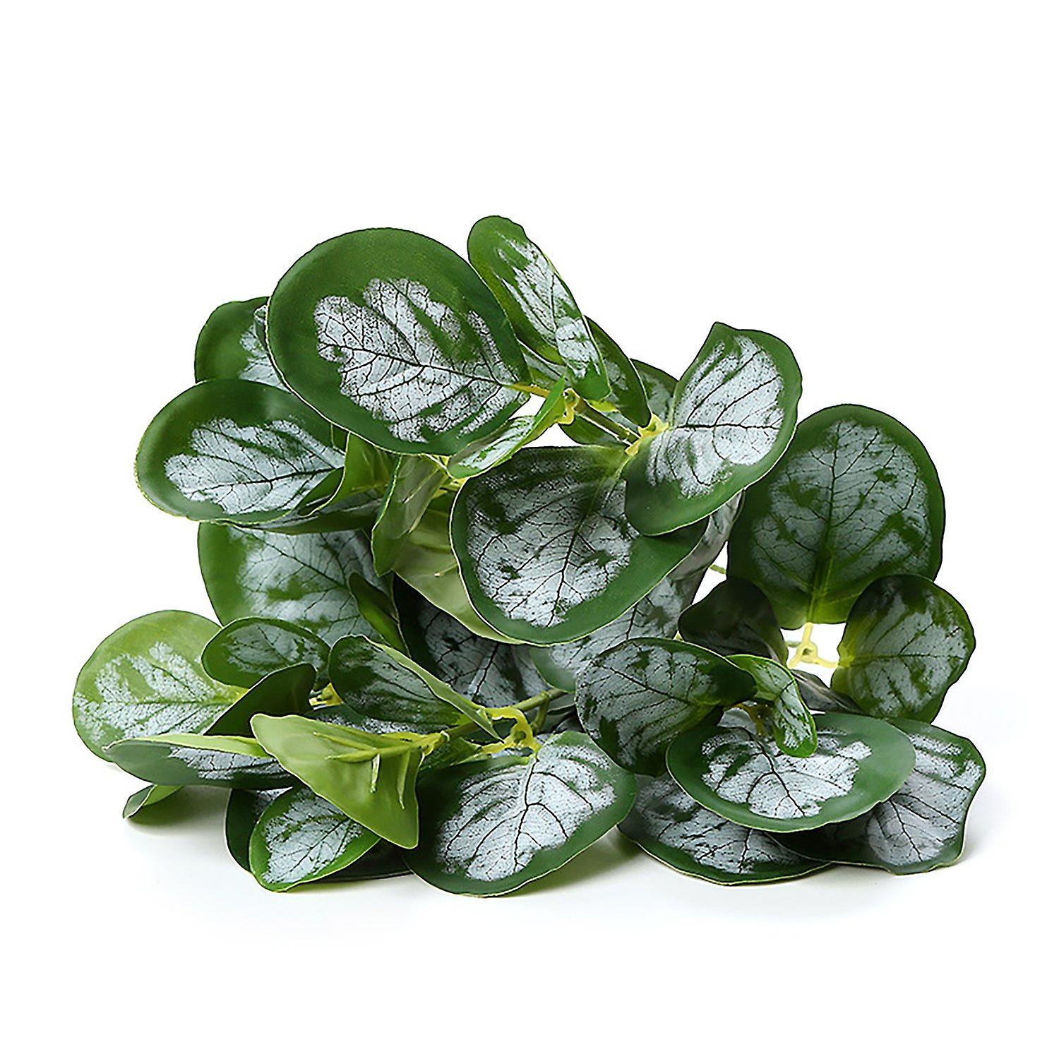 Artificial Plant Colorfast Realistic Appearance 5 Branches Room Decoration Simulation Green Plant