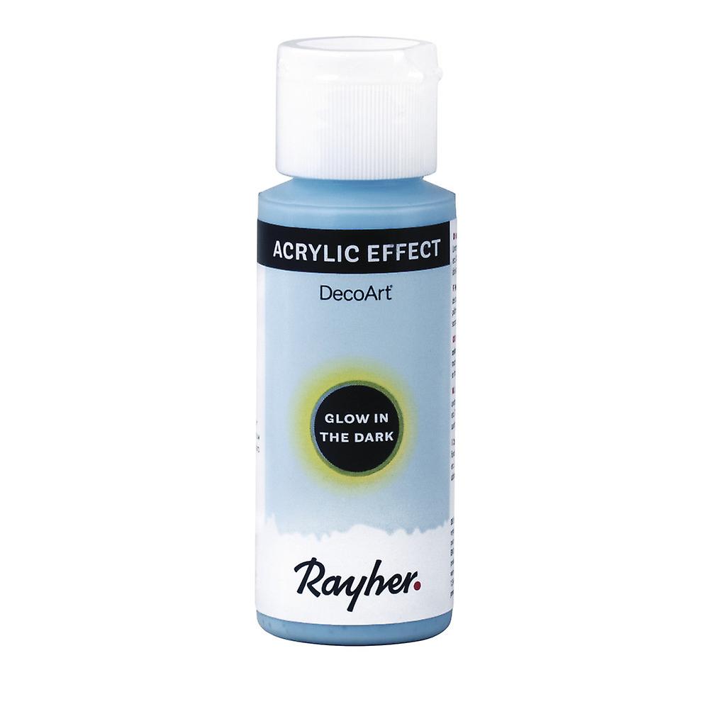 Fluorescent acrylic paint 59 ml - sky blue