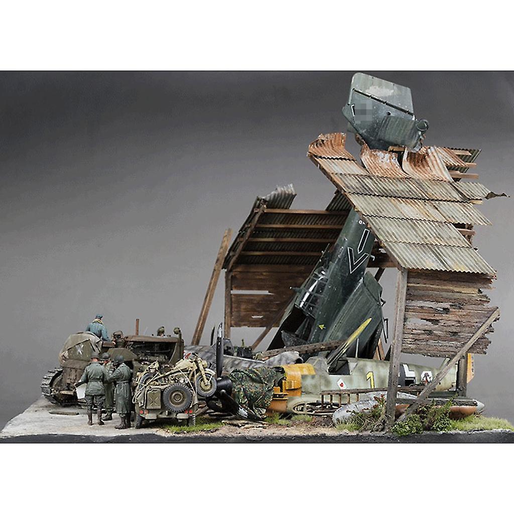 1:35 Scala Militare Diorami Costruzione Modello Kit Architettura - Main Image