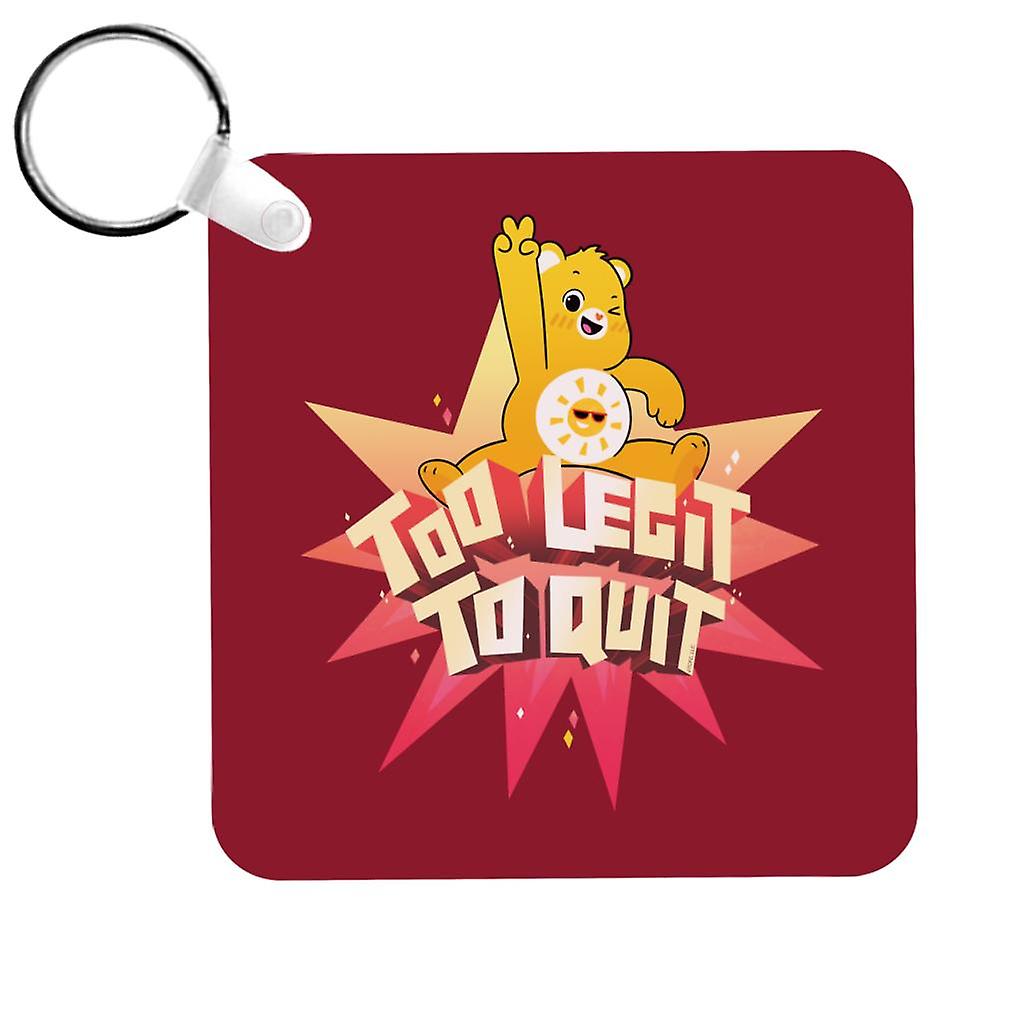 Care Bears Unlock The Magic Too Legit To Quit Keyring