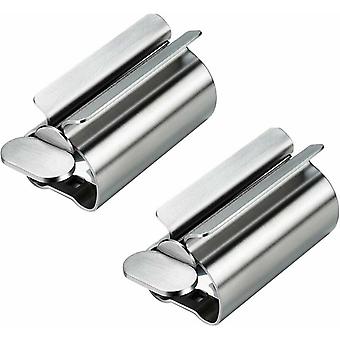Exprimidor de tubo Exprimidor de tubo Exprimidor de tubo Exprimidor de pasta de dientes de acero inoxidable para pasta de dientes Color de cabello Colores cosméticos S'arern