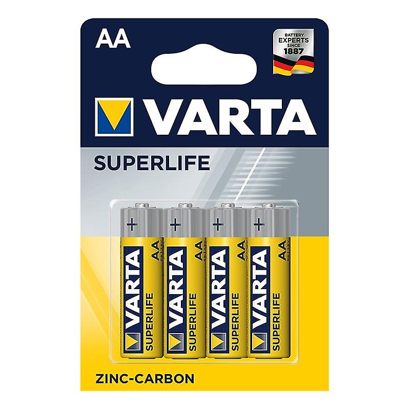 Varta Superlife batterijen AA 4 stuks in blisters