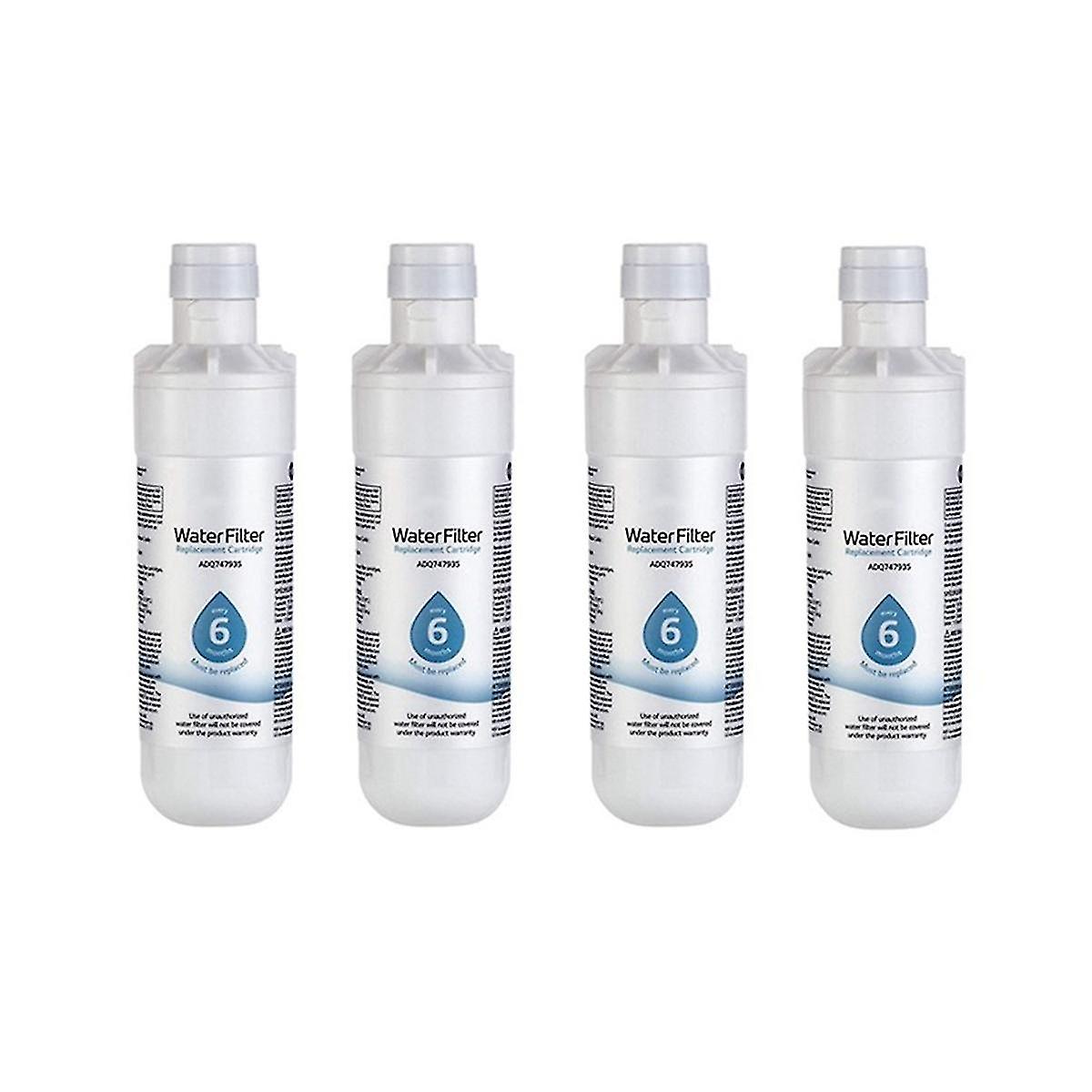 4-Pack Lt1000p Refrigerator Water Filter Replacement for Lt1000p3, adq747935 200 Gallon Refrigerator