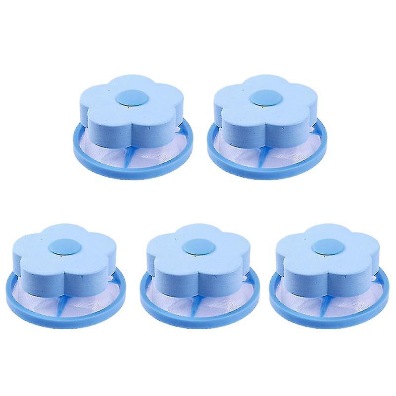 5pcs Flower Shaped Washing Filter