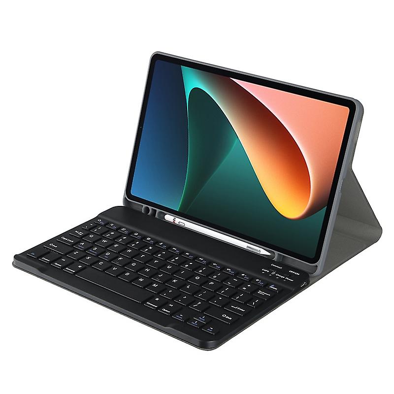 Teclado Tablet PU Case Para Xiaomi Pad 5 / Pad 5 Pro 11 polegadas