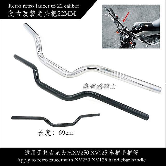 Motorcycle 22MM for Harley Prince Modified Handlebar Handlebar XV250 XV125 Handlebar Tube