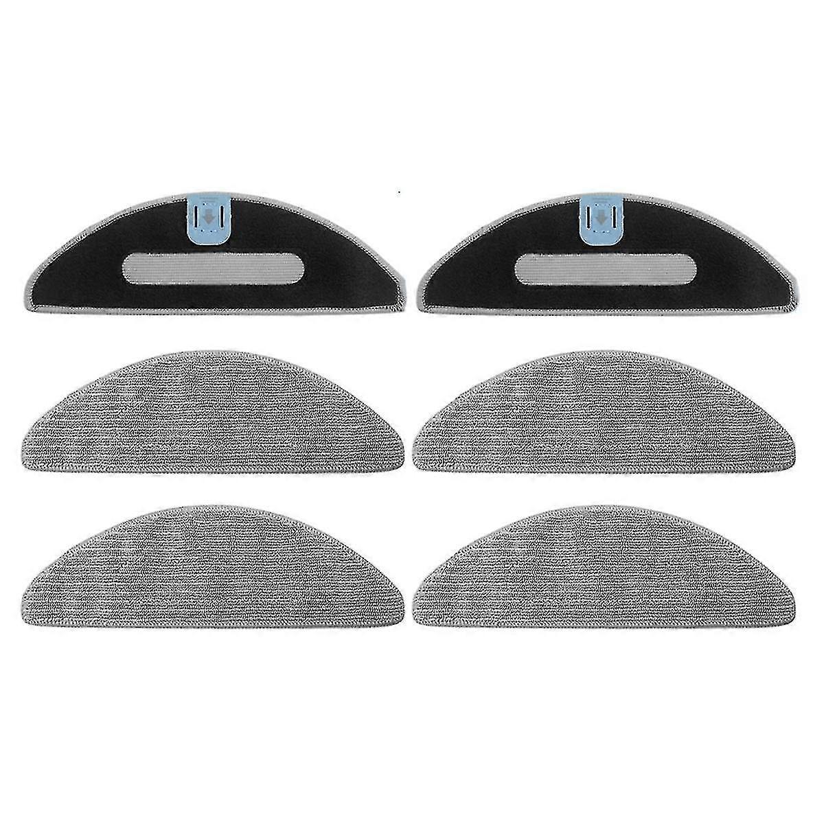 iRobotルンバコンボI5、I5 +、J5、J5 +ロボット用6個パーツモップパッド掃除可能再利用可能なモップクロス