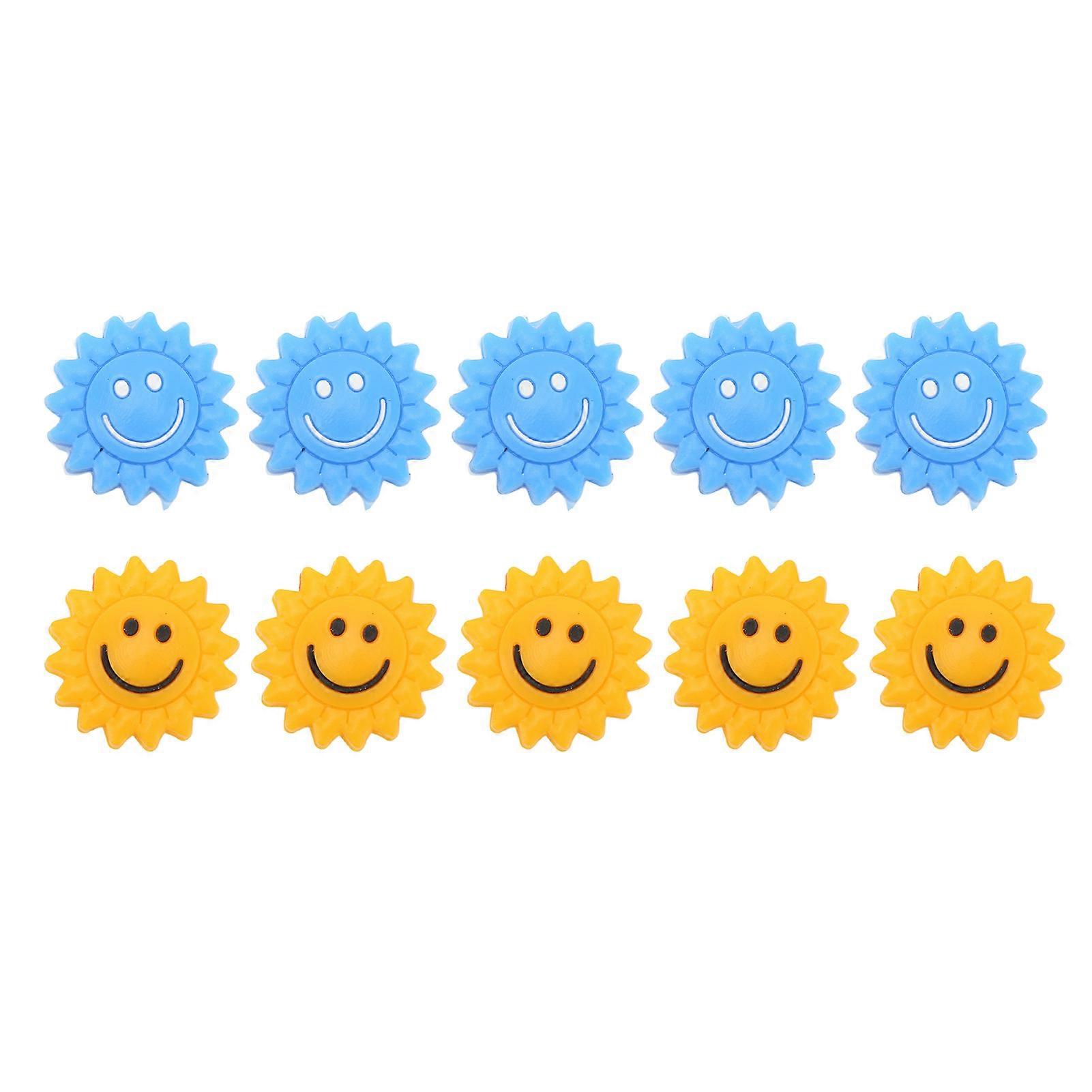 10pcs Silicone Tennis Racket Vibration Dampeners Sunflower Tennis Racket Shock Absorber