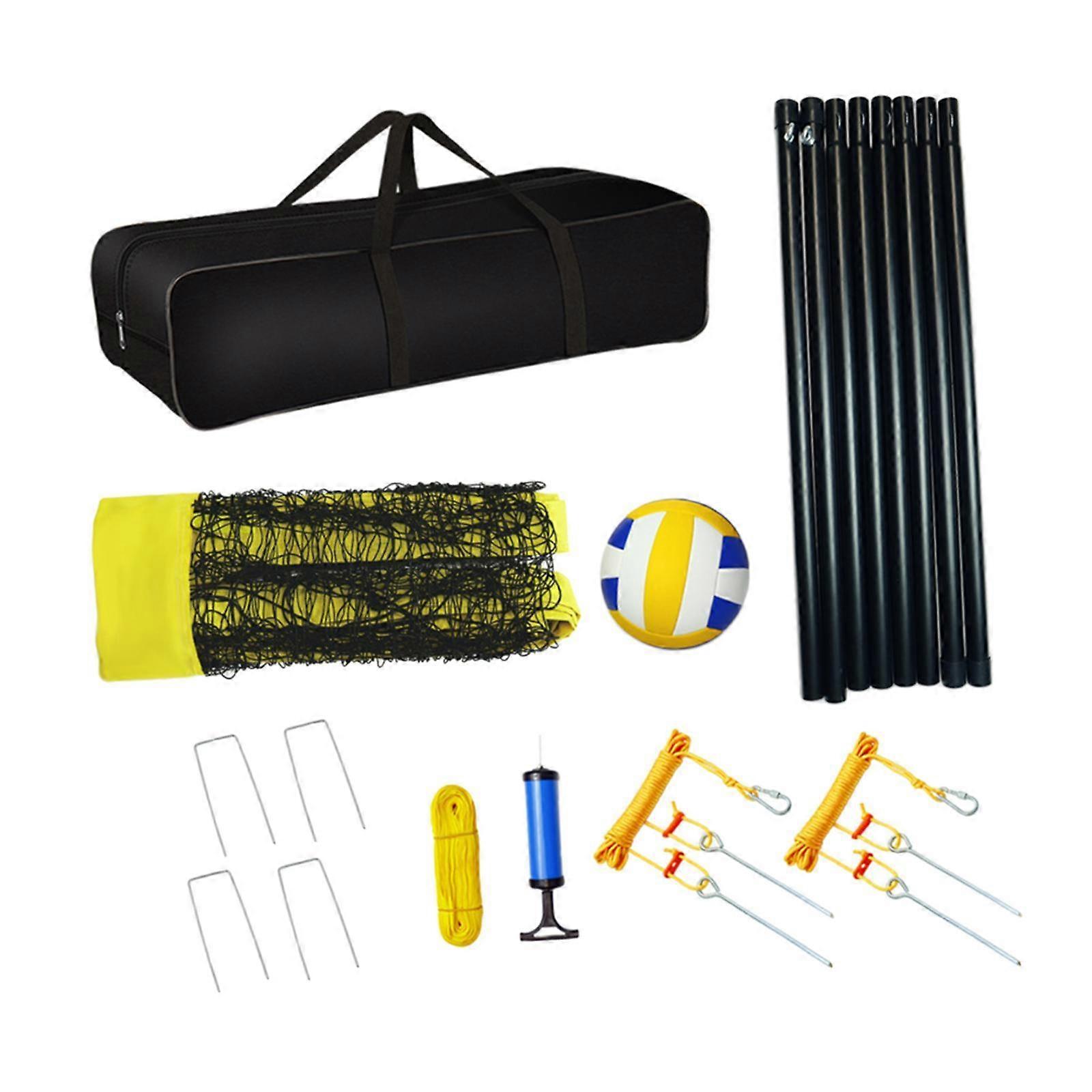 Volleyball Net Professional Easy Setup Mesh Net for Park Outdoor Sports Lawn