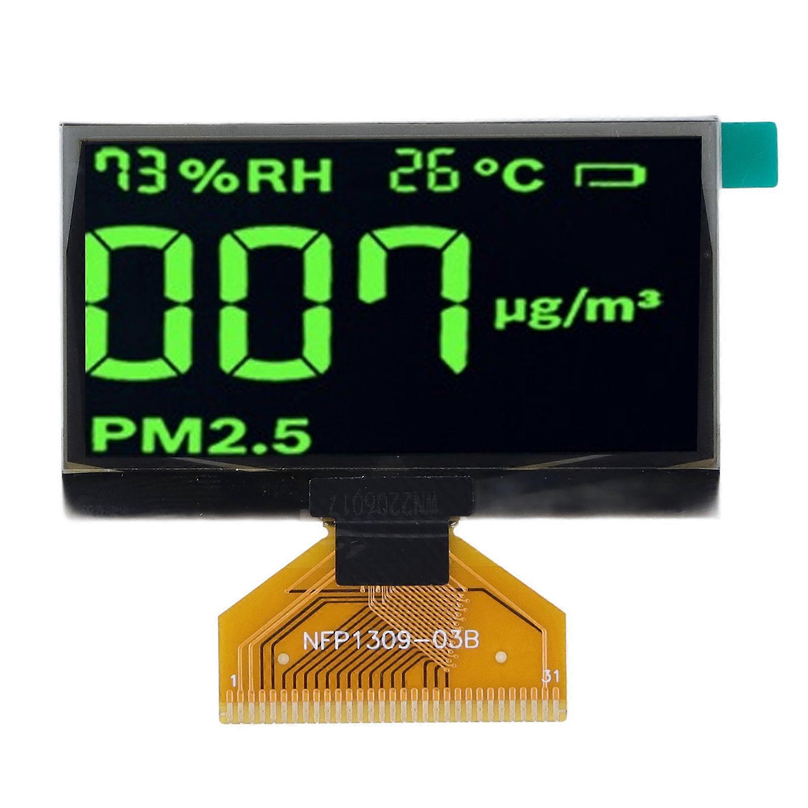 2.42in Display Screen Module Organic Light Emitting Diode Screen SSD1309 Welding Installation Display Module Green