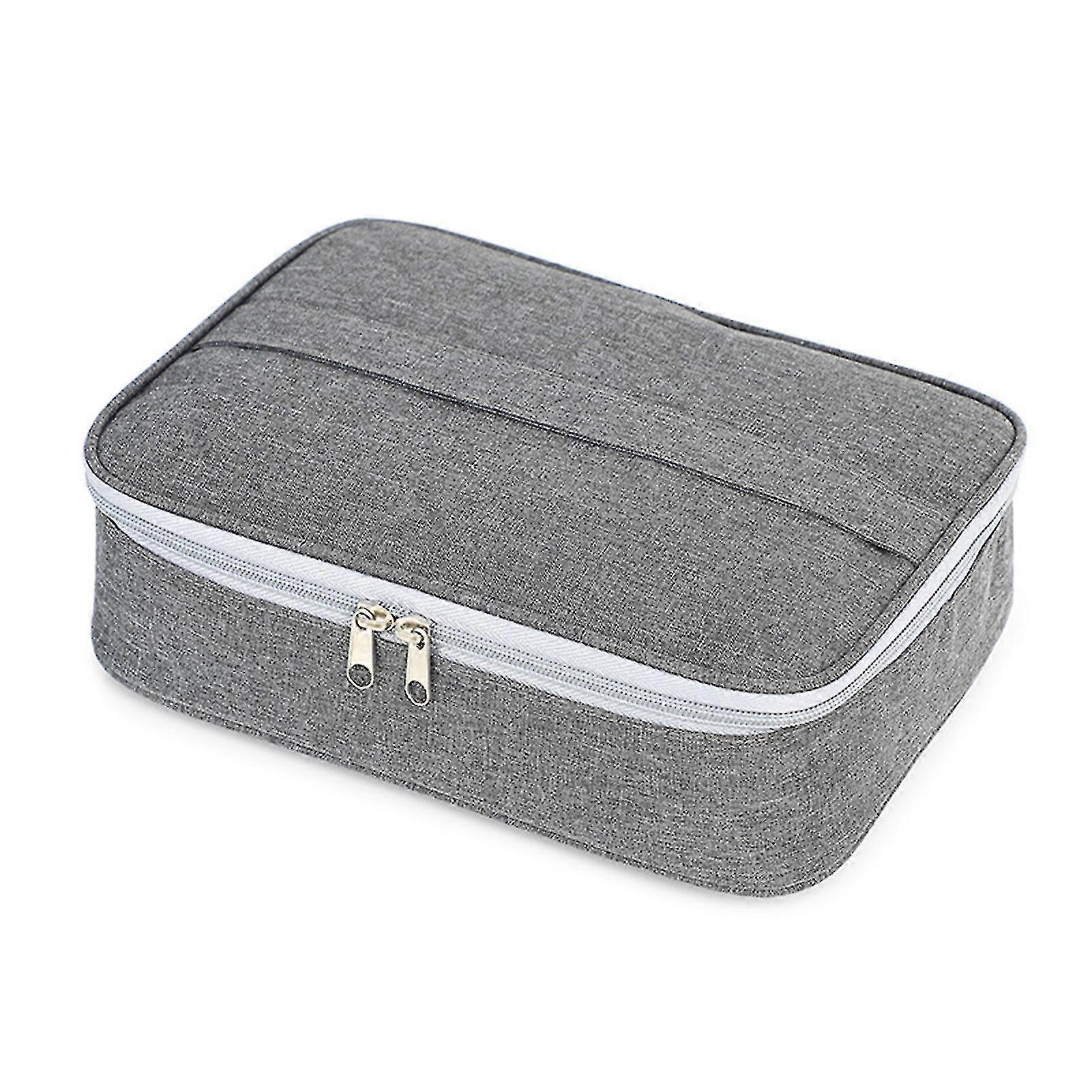 Rectangular Insulated Lunch Bag With Thickened Aluminium Foil And Handle Portable Soft Wearable