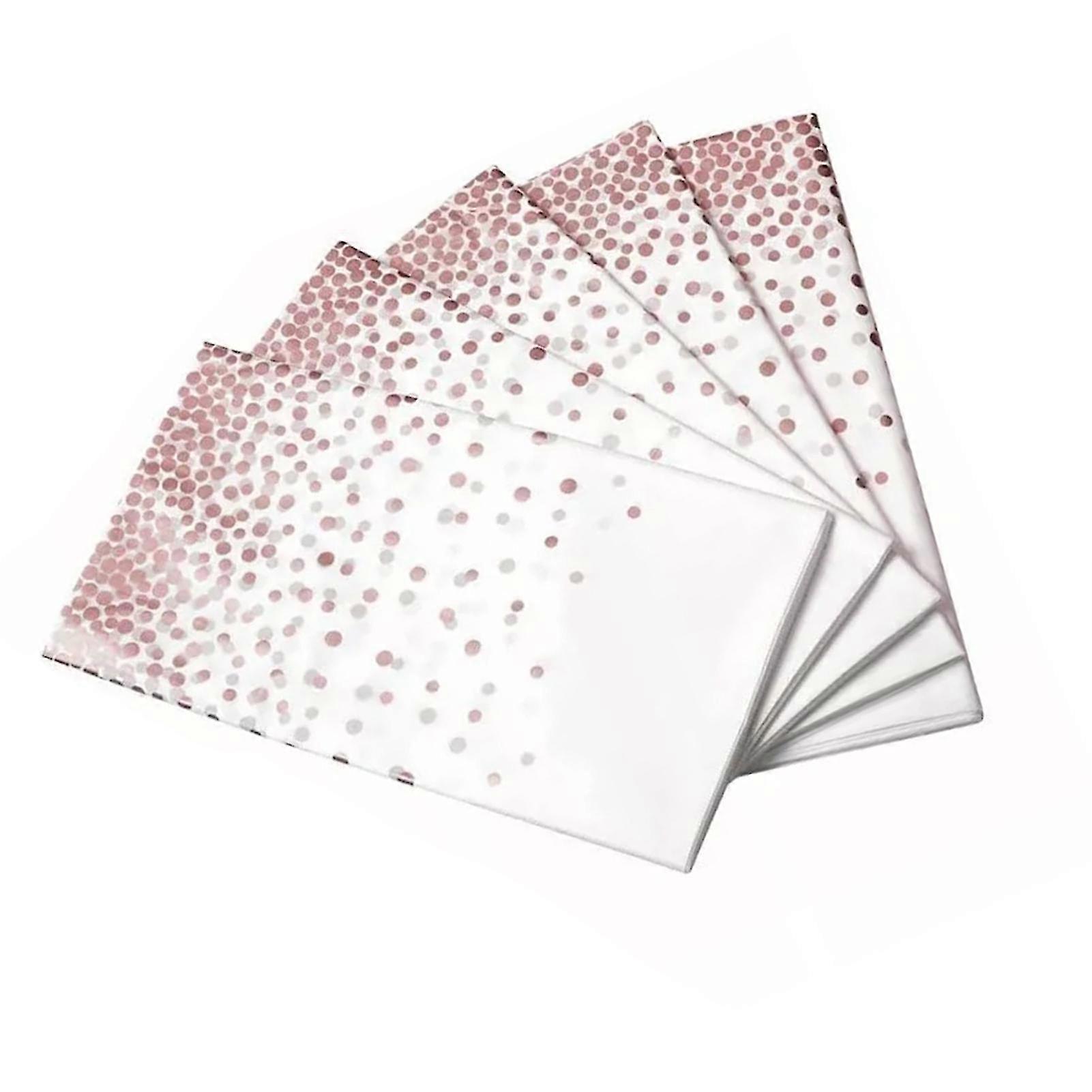 5Pcs Rectangular Table Cloth Waterproof Oil Resistant Decorative Table Cover for Kitchen Dining Room