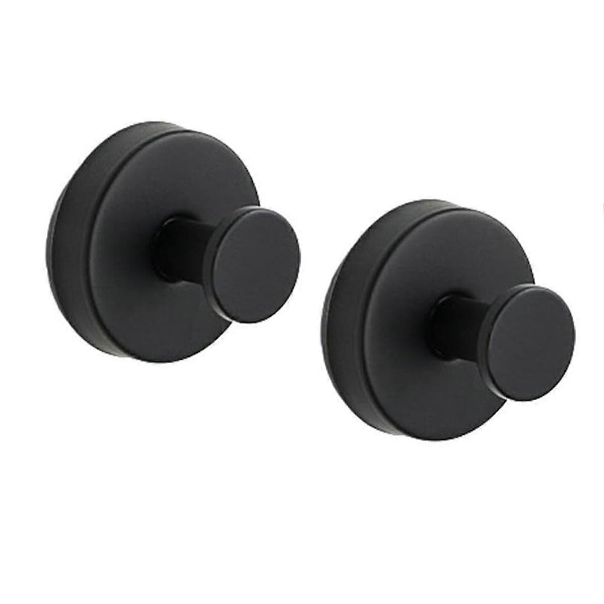Stainless Steel Sucker Hook Non-Porous Hook Apply to Any Place Black