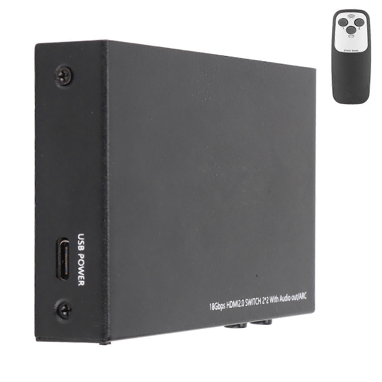 HD Switcher 4K 2K At 50/60Hz Multifunctional High Resolution HD Multimedia Interface Switcher