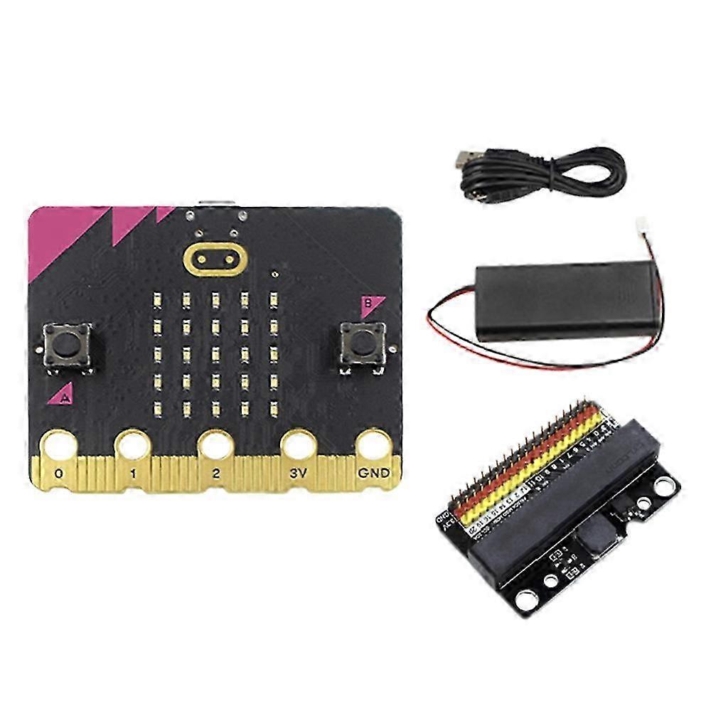 BBC V2.2 Go Kit Built-in Speaker Microphone Programmable Development Board+IO BIT V1.0 Expansion Board