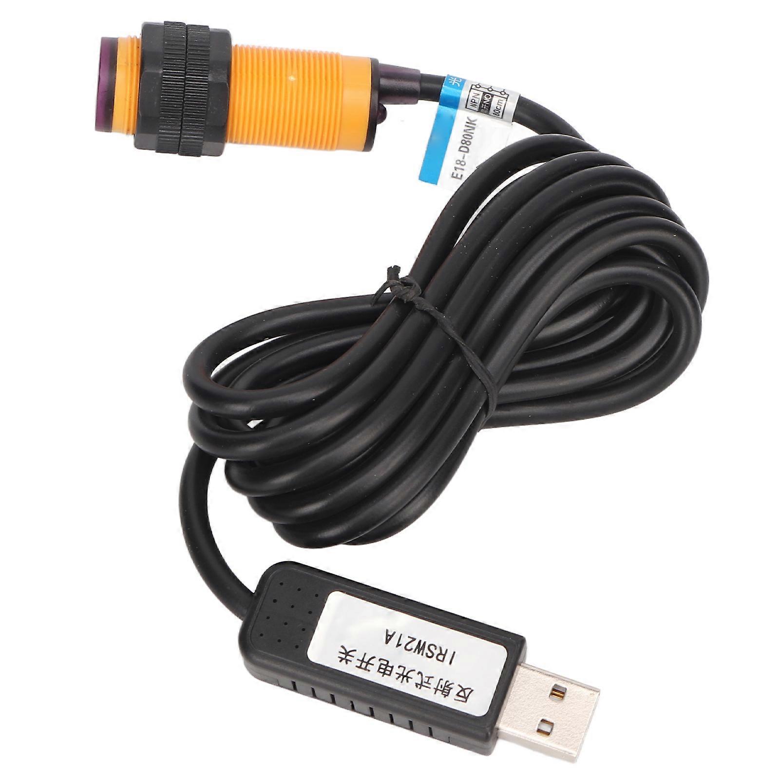 USB Infrared Reflective Sensor Module for Obstacle Avoidance in Gaming and Office Equipment