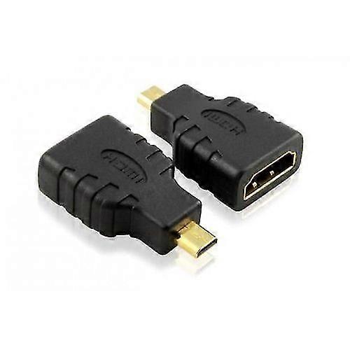 2pcs מיקרו Hdmi כדי Hdmi מתאם סוג D במהירות גבוהה זהב מצופה מתאם עבור פנסוניק Lumix Dmc