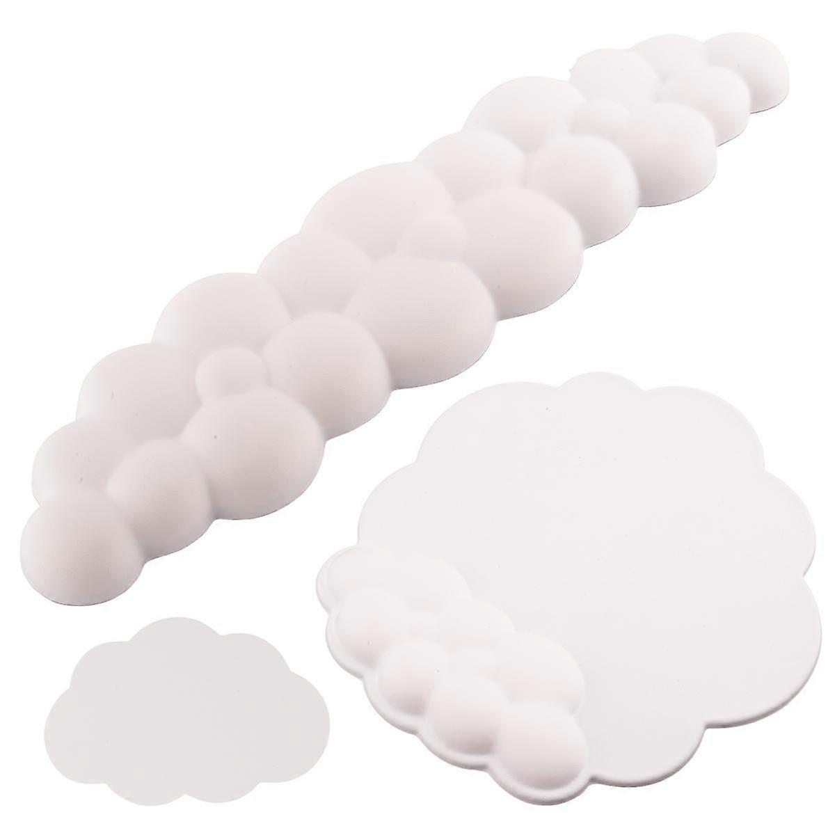 Cloud Keyboard Wrist Pad Memory Foam Hand Rest Cloud Mouse Keyboard Wrist Pad Suitable for Office Games