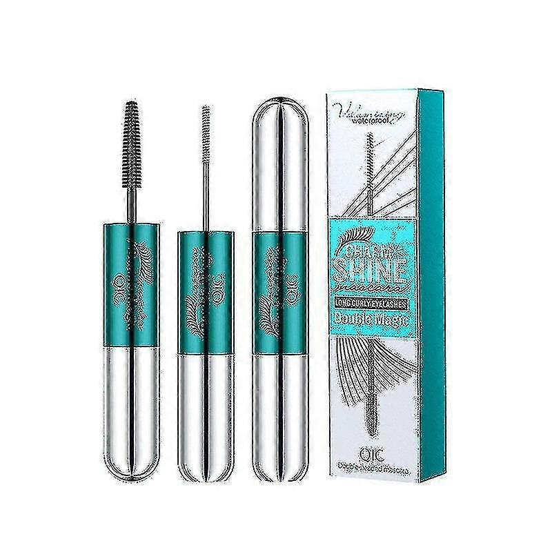 hmwy-1pcs double headed mascara 4d waterproof