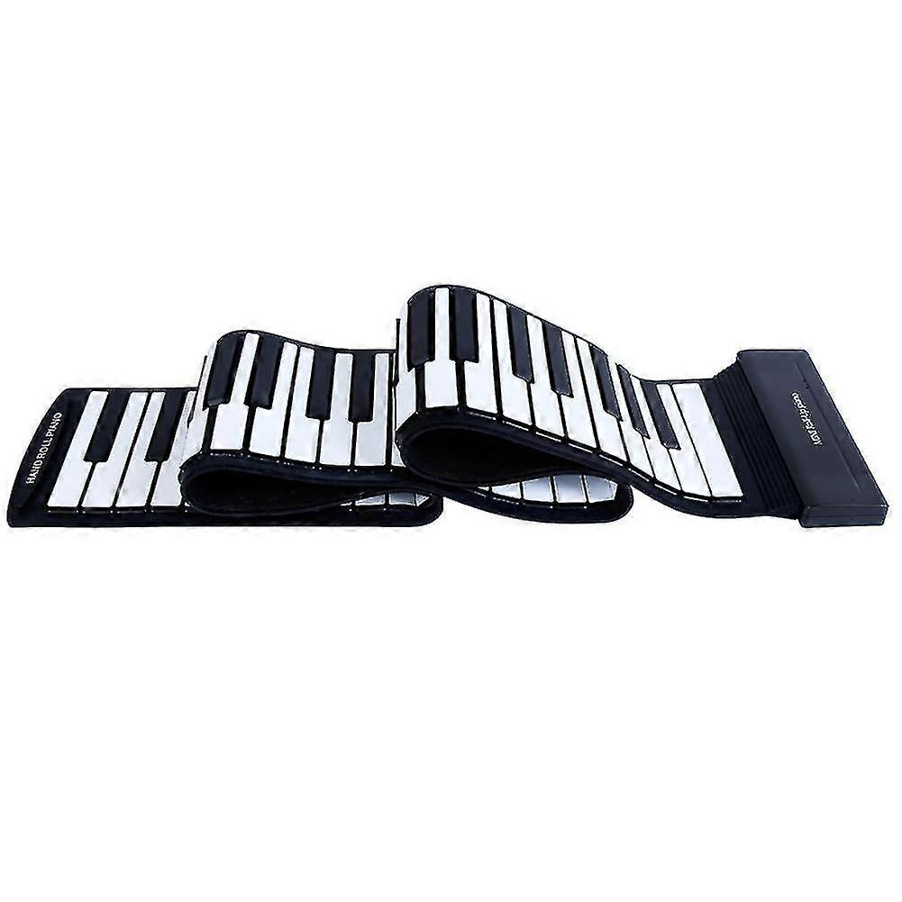 portable electronic hand roll piano flexible roll up keyboard silicone piano